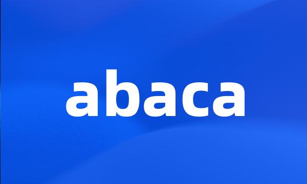 abaca