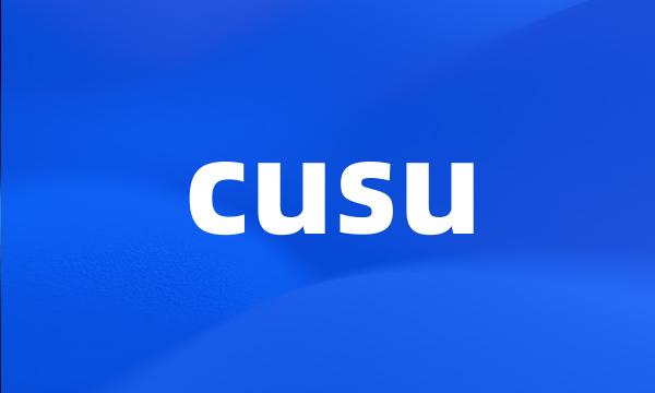 cusu