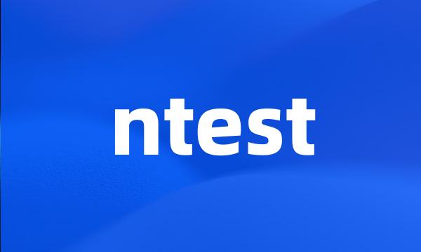 ntest