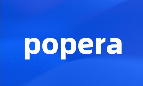 popera