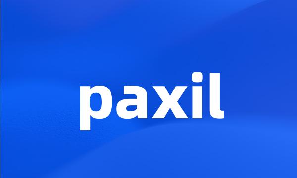 paxil