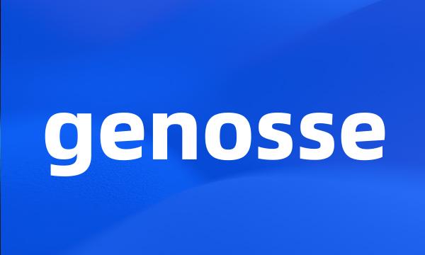 genosse