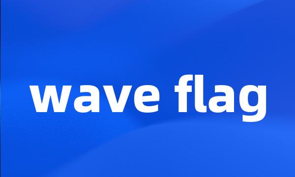 wave flag