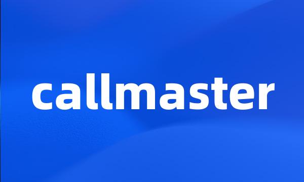 callmaster