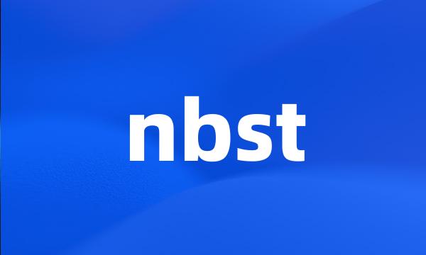 nbst