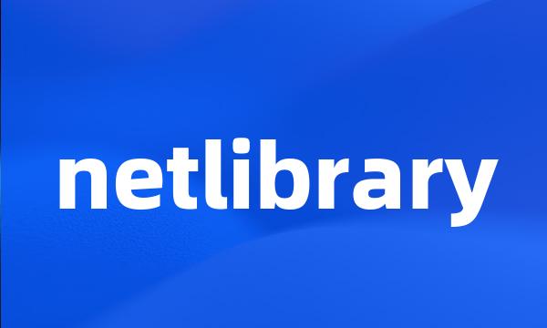 netlibrary