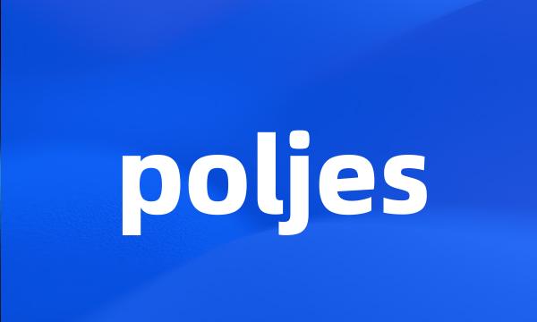 poljes