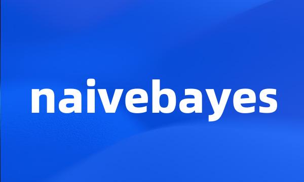 naivebayes