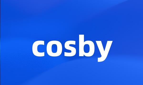 cosby