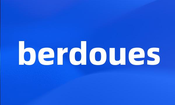 berdoues