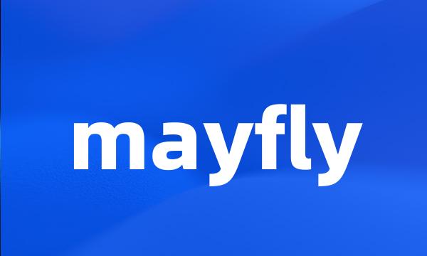 mayfly