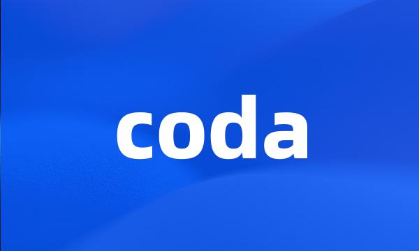 coda