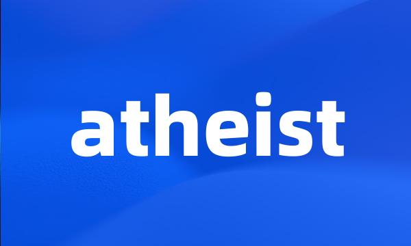 atheist