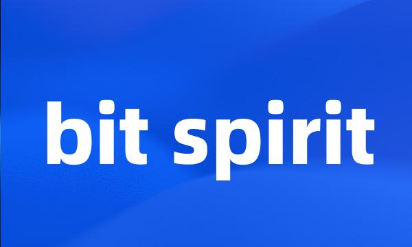 bit spirit