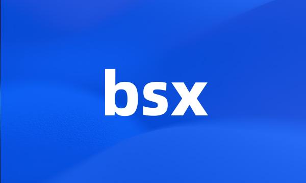 bsx