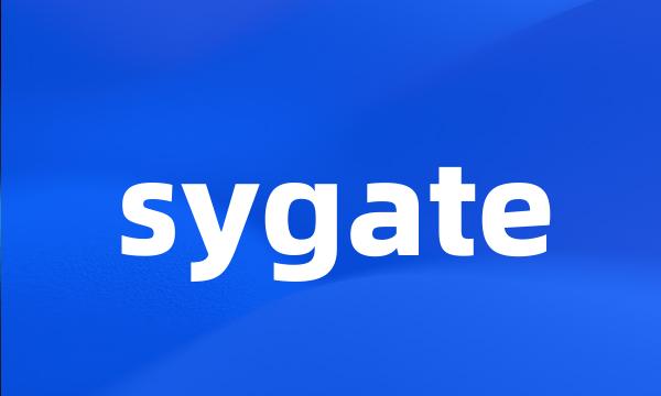 sygate