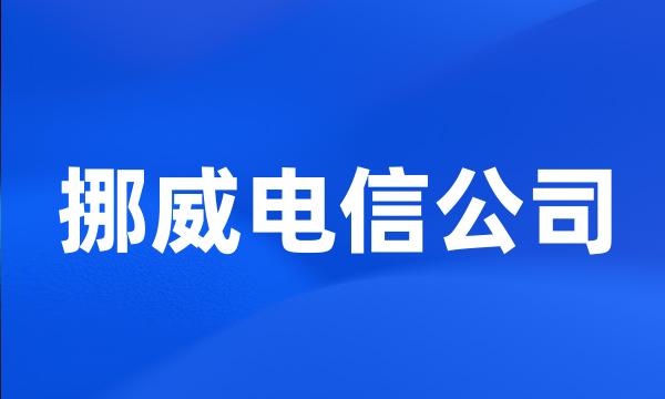 挪威电信公司