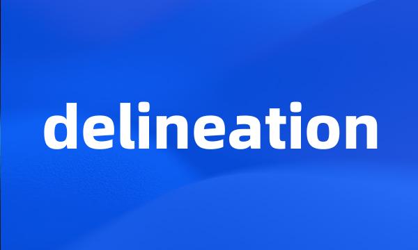 delineation