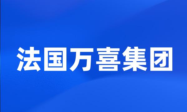 法国万喜集团