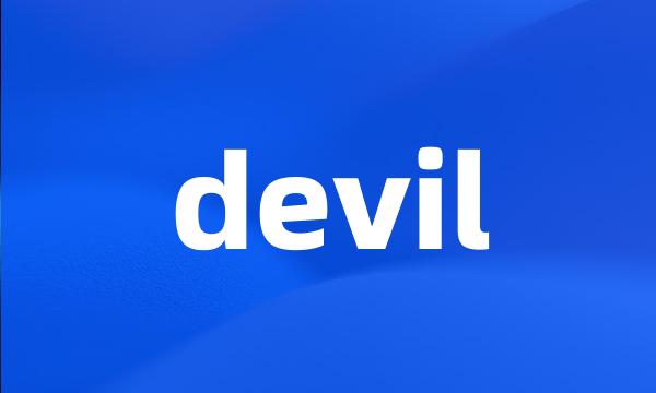 devil