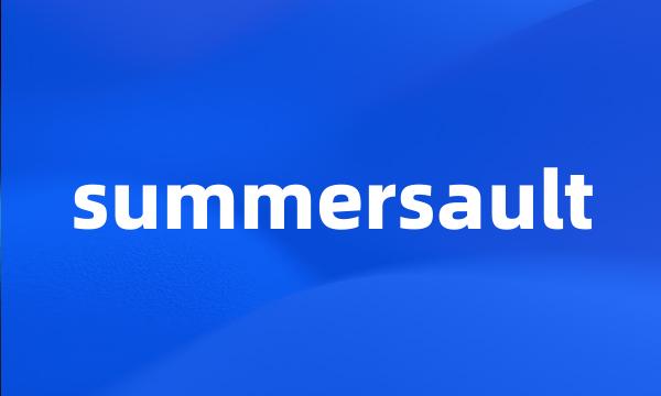 summersault