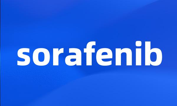 sorafenib