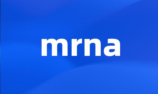 mrna