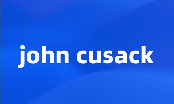 john cusack