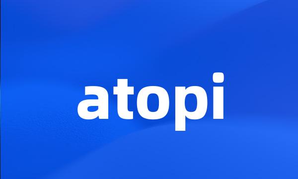 atopi