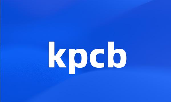 kpcb