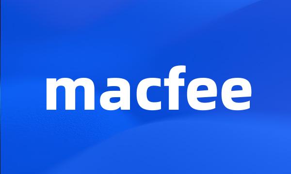 macfee