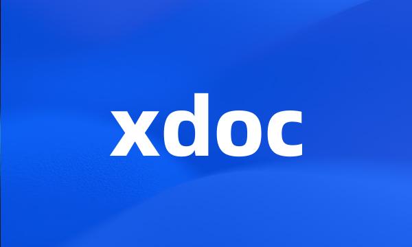 xdoc