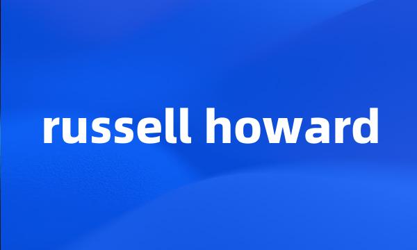 russell howard