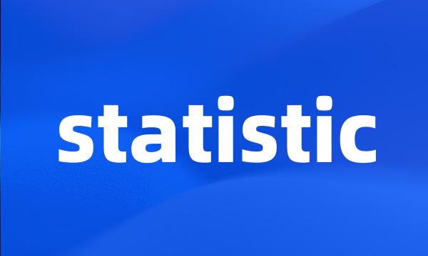 statistic