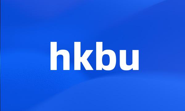 hkbu