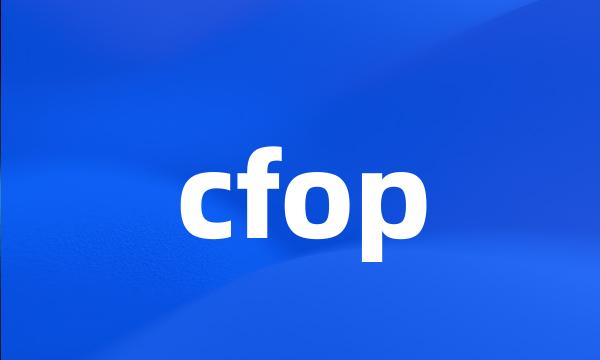 cfop