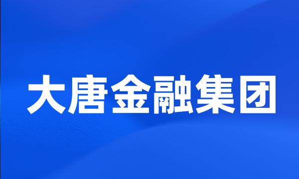 大唐金融集团