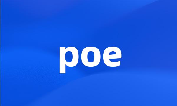 poe