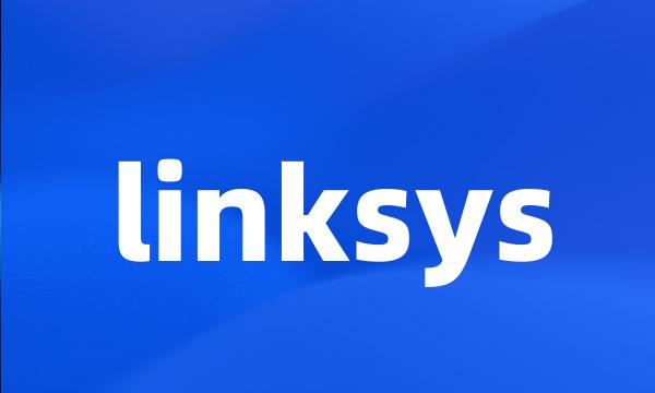 linksys