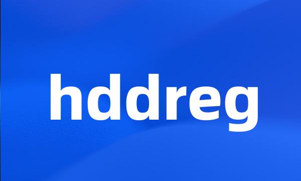 hddreg