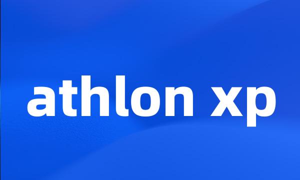 athlon xp