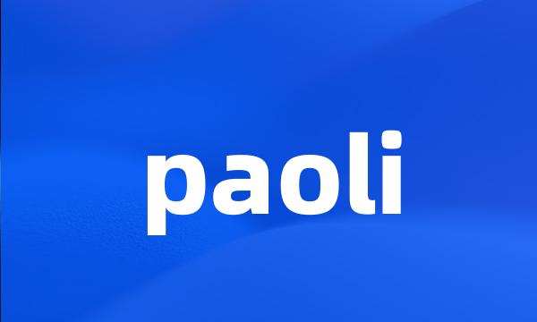 paoli