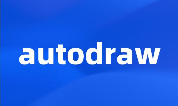 autodraw