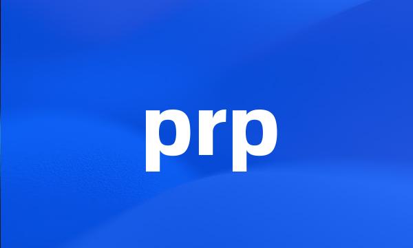 prp