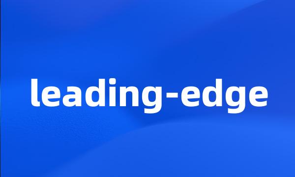 leading-edge