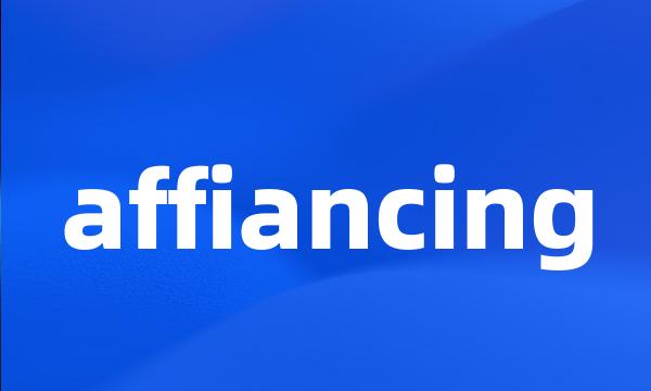 affiancing