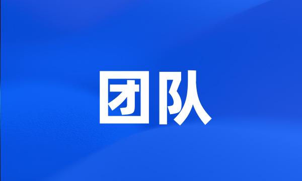 团队