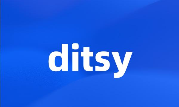 ditsy