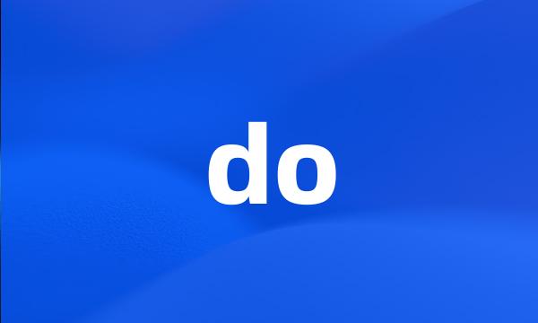 do