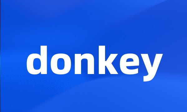 donkey